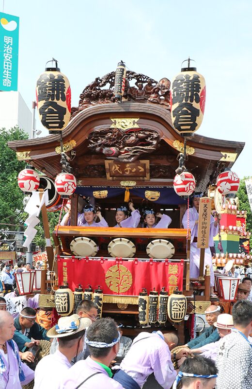 うちわ祭り鎌倉区