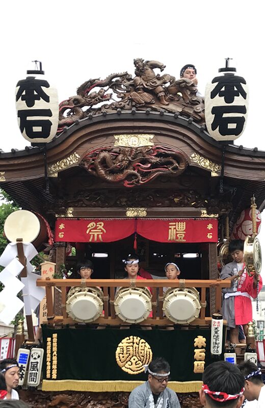 うちわ祭り本石区