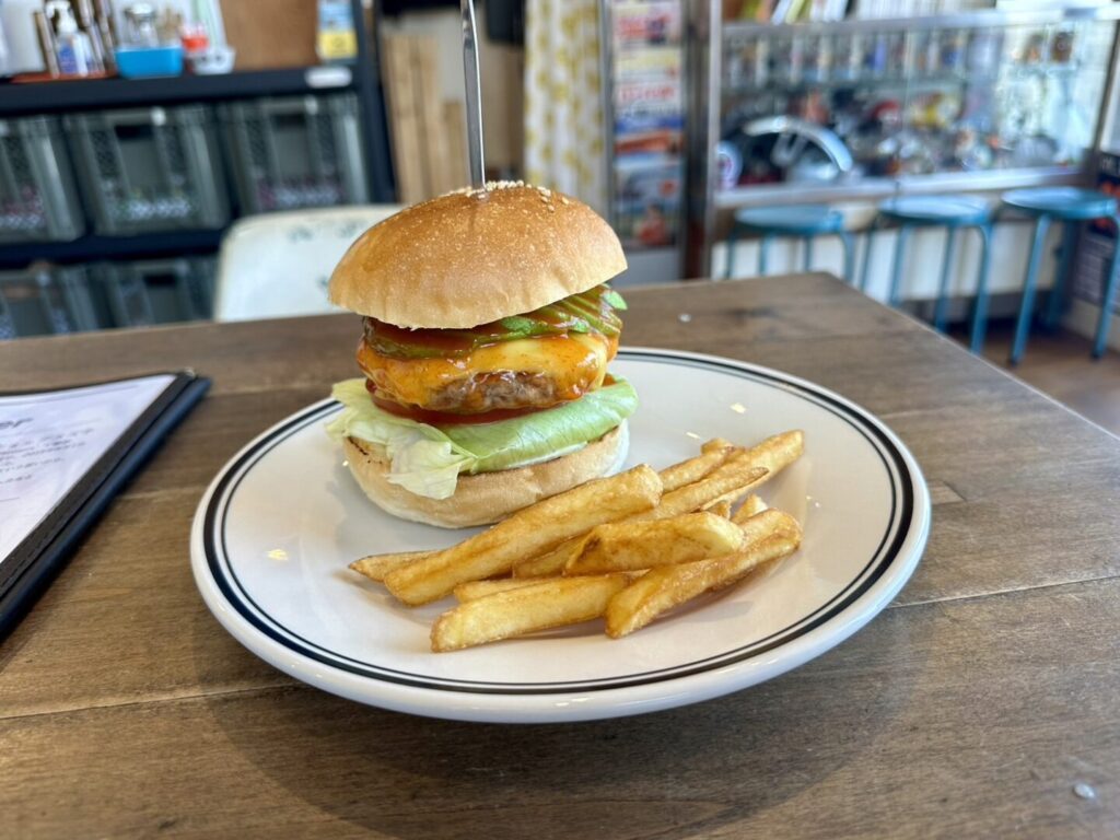 ハンバーガーショップスズキ実食