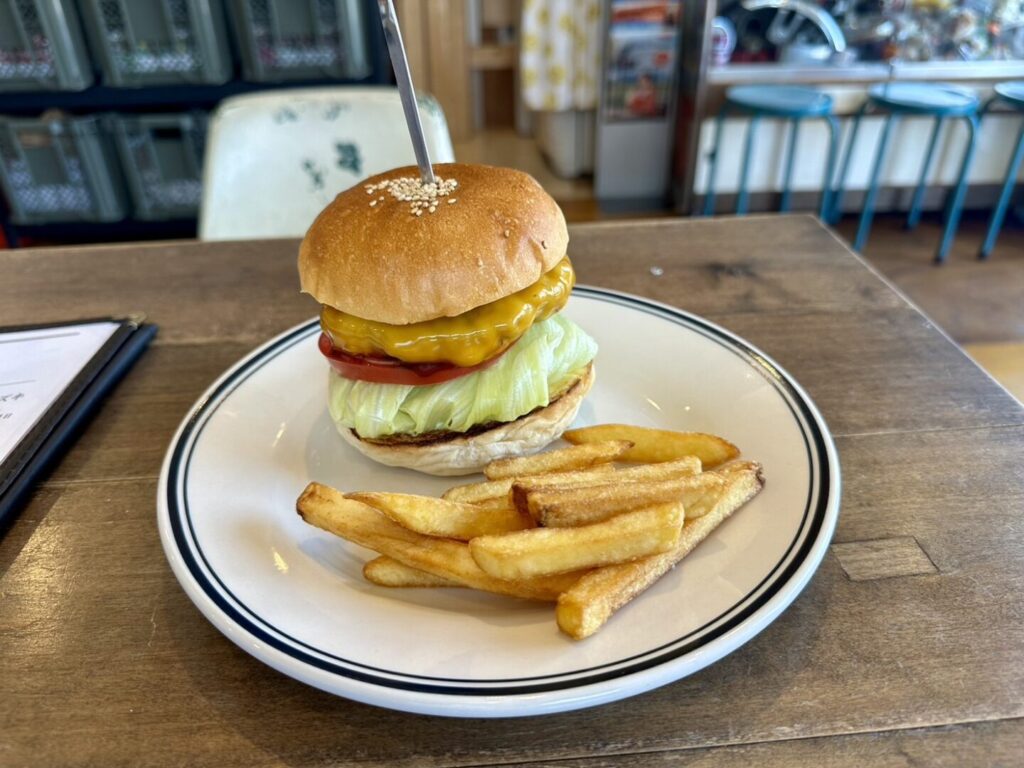 ハンバーガーショップスズキ実食