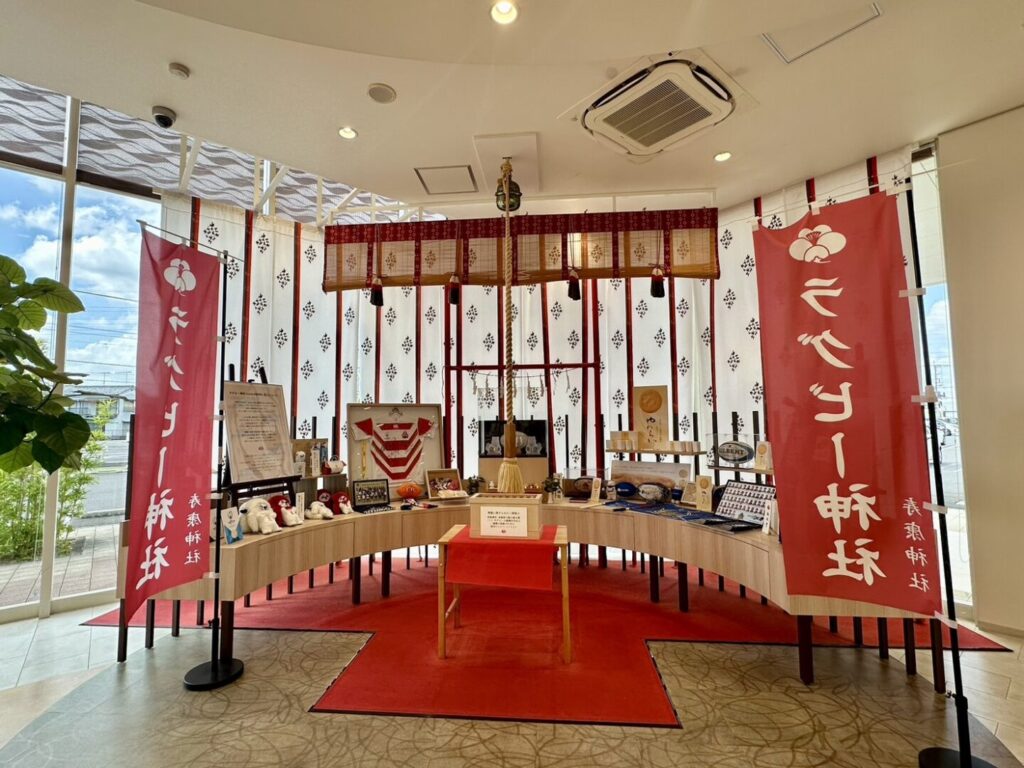 梅林堂本店ラグビー神社