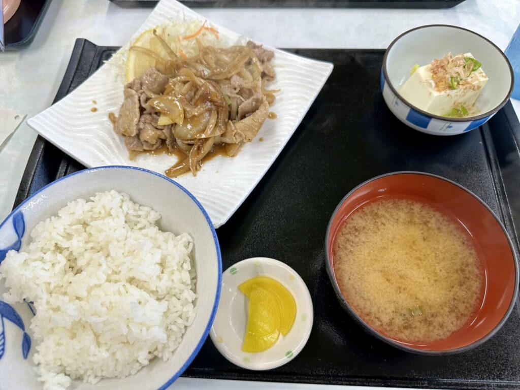 大衆食堂 百万石生姜焼き