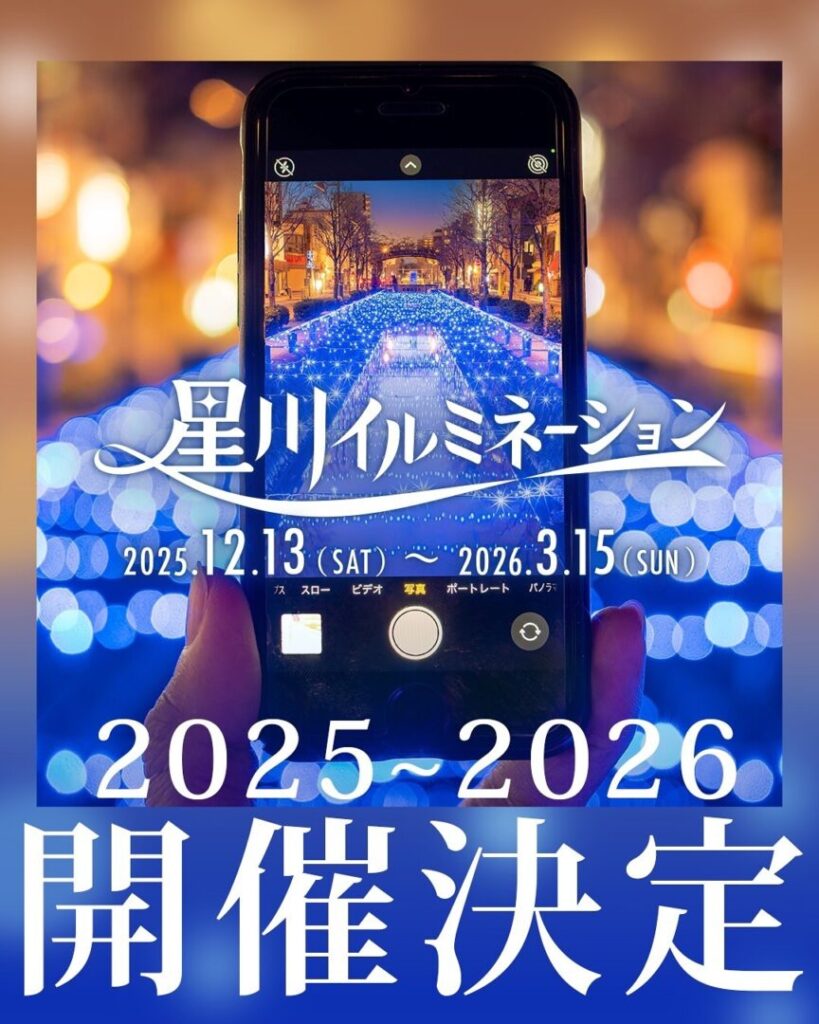 【熊谷市】星川イルミネーション
